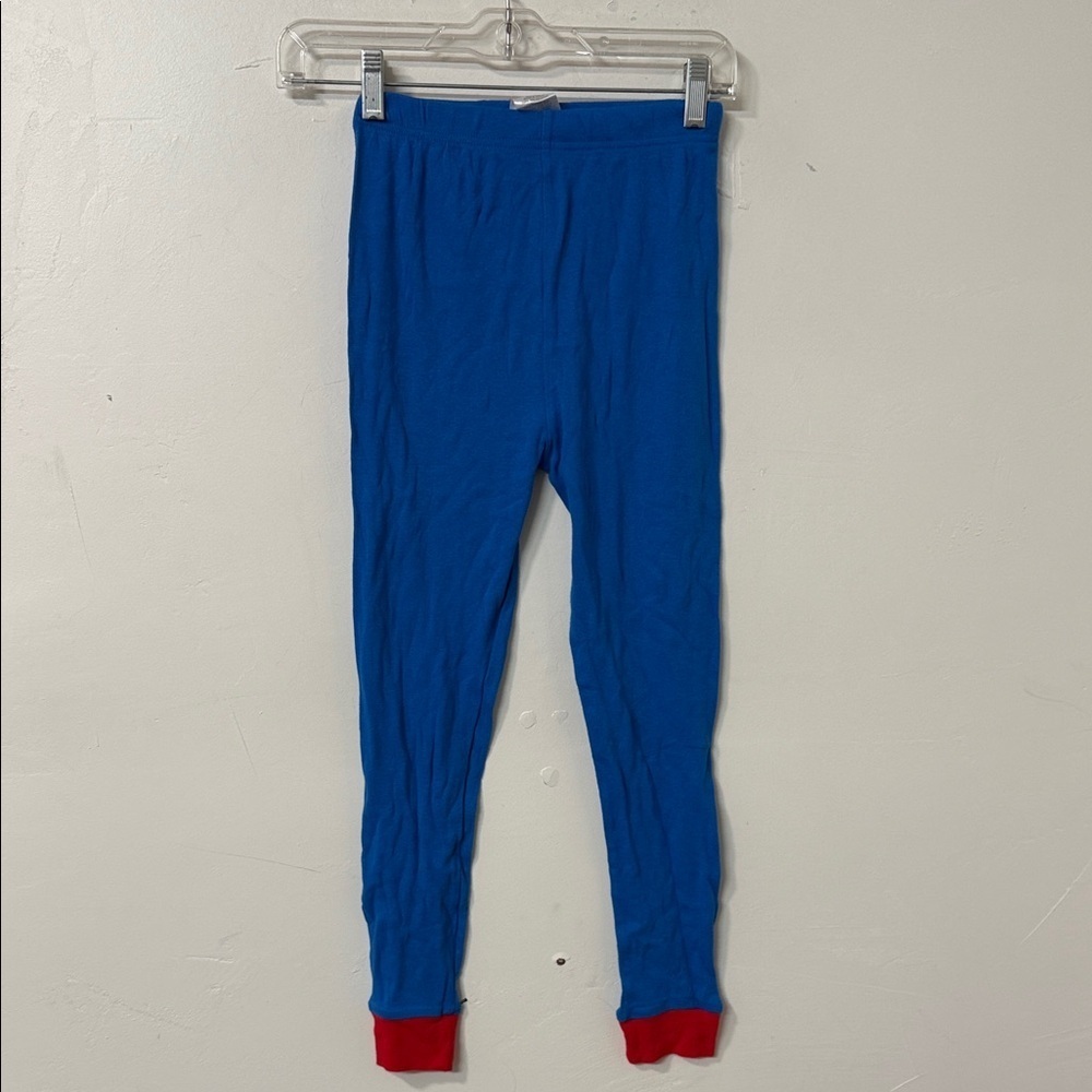 Marvel Kids Pajama Bottoms - Blue with Red Cuffs